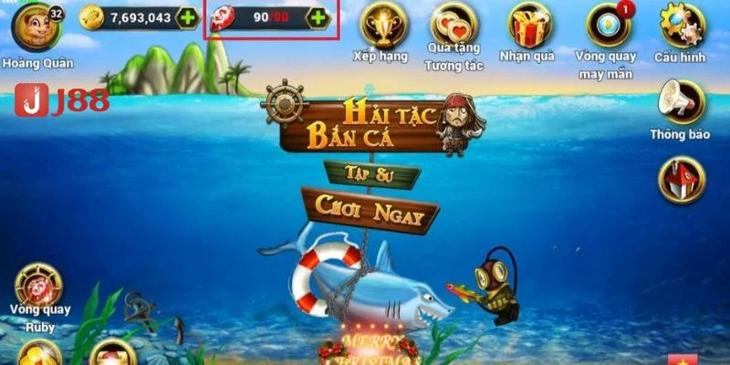 Bắn cá phiên bản hải tặc mang đến trải nghiệm cực mới mẻ. 