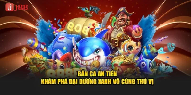 Có rất nhiều game chơi bắn cá hấp dẫn tại nhà cái J88.